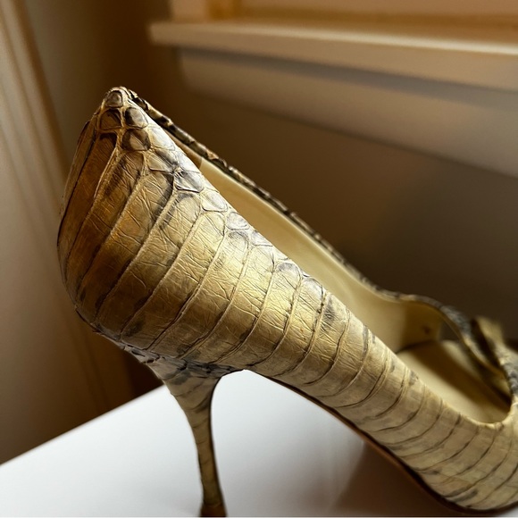 Miumiu heels sandals exotic leather - Picture 4 of 8